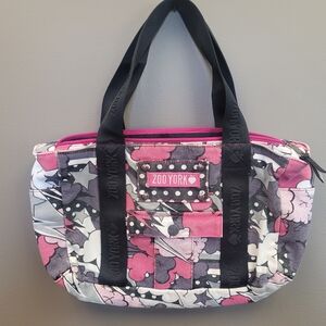 Zoo York Women's Floral Pink and Gray Tote